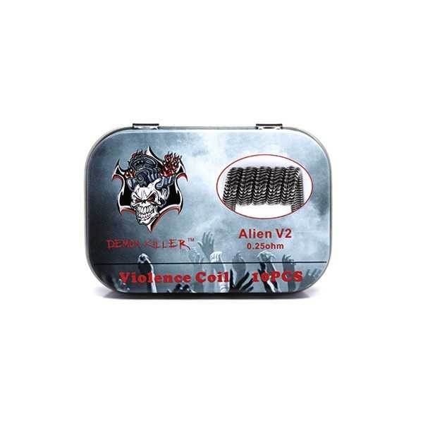 Demon Killer Kanthal Coil Alien V2 0.25ohm 10pz