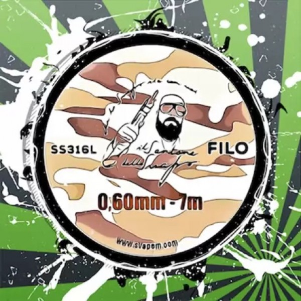 FILO by Il Santone dello Svapo SS316 0.6mm - 7m