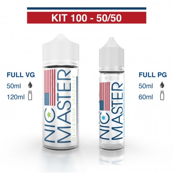 Kit 100 - 50/50 Nic Master