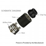 Atomizzatore GeekVape Tsunami Pro 25 RDA Copper