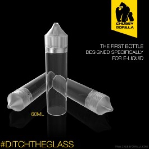 Boccetta CHUBBY GORILLA - V3 TRASPARENTE 60ML PET