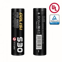 Batteria Golisi S30-UL 18650 3000mAh 35A ( 2 PZ con scatolino )
