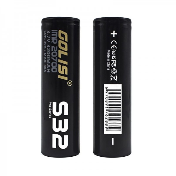 Batteria Golisi S32 20700 3200mAh 35A ( 2 PZ con scatolino )