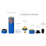 KIT ATOM Revolver Reloaded 2 Mechanical MOD