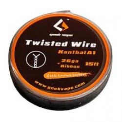 GEEKVAPE Resistenza Twisted Wire KANTHAL A1 (26GA+Ribbon) 15ft