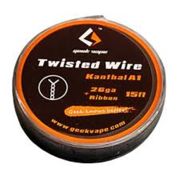 GEEKVAPE Twisted Wire KANTHAL A1 (26GA+Ribbon) 15ft