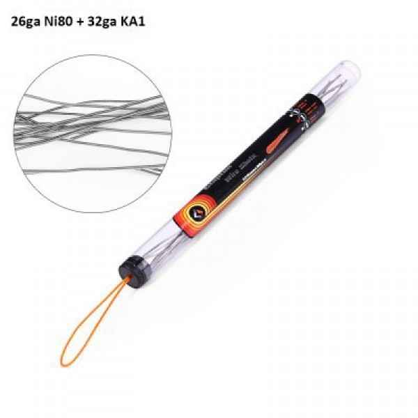 GEEKVAPE Wire Shots Clapton coil KA1/NI80 26GA/NI80+32GA/KA1)